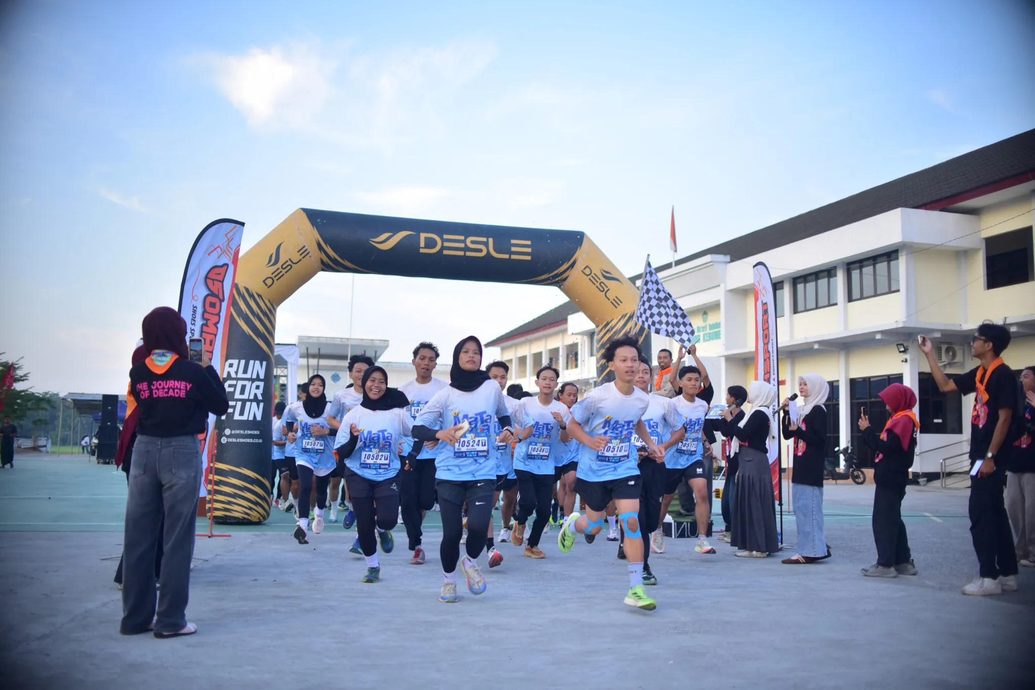 Mata Jala Dekade Run 10K Meriahkan Harlah Satu Dekade Mapala UMNU Kebumen